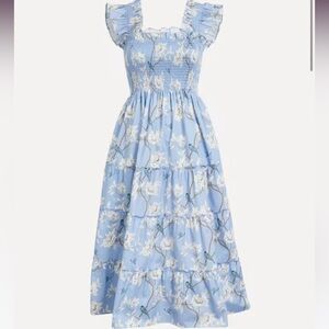 Hill House Nap Dress with Matching Bow